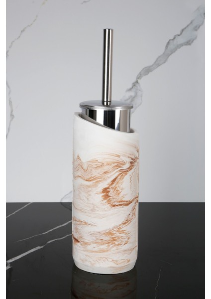 2 Parça Dekoratif Beton Tuvalet Fırçası Metal Wc Fırçalığı modelleri