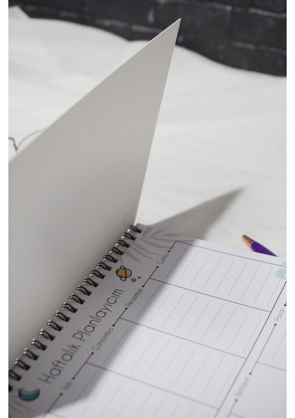 Kiraz Desen Haftalık Planlayıcı - Tarihsiz Ajanda (A5) Süresiz Planlayıcı indirimleri