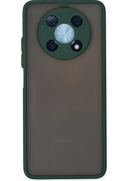 Huawei Nova Y90 Kılıf Montreal Silikon Kapak - Yeşil Arbkd