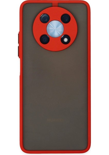 Huawei Nova Y90 Kılıf Montreal Silikon Kapak - Kırmızı Arbkd