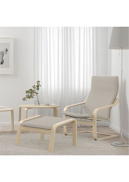 Ayak Uzatma Taburesi, Knisa Açık Bej-Huş fiyatları