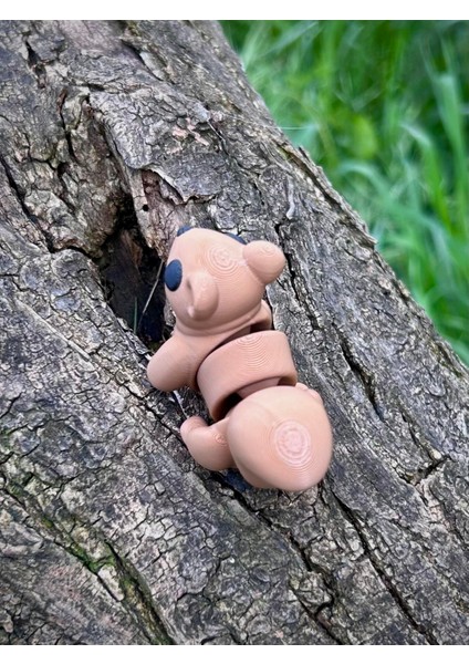 Sincap Oyuncak - Ormanın Enerjik Cıvıl Cıvıl Kaşifi 🌰🐿️3d Hareketli Organik Model- Orta Boy