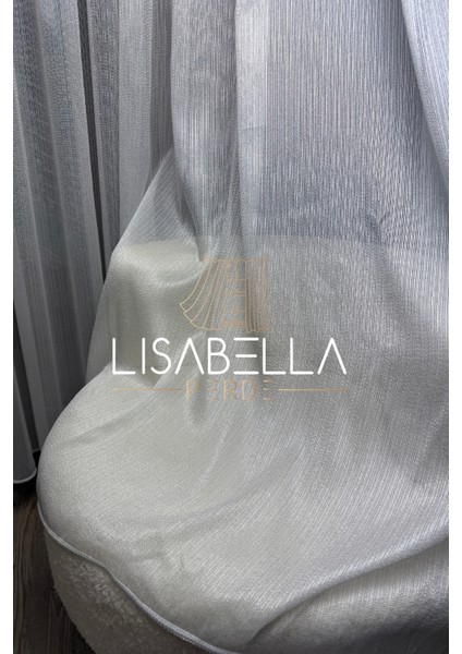 Crystaline Kusursuz Dökümlü Orjinal KAR600 (1x2 Seyrek Pile Dikişli) Tül Perde modelleri