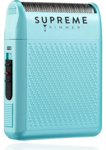 Açık Mavi Solo Tek Folyo Shaver Tıraş Makinesi 7800 Rpm Motor 150 Dk Kullanım