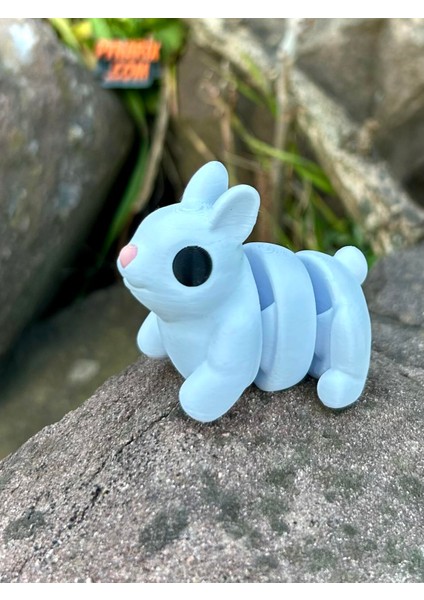 Tavşan Oyuncak - Zıplamanın Keyfi! Zıp Zıp 🐇🌿✨3d Hareketli Organik Model-Orta Boy fırsatları