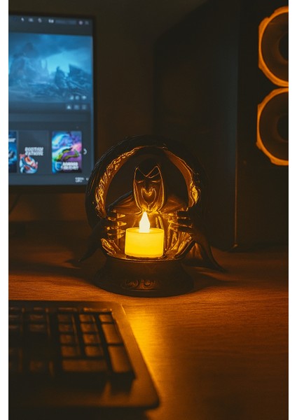 The Guardian Of Darkness Mumluk Aydınlatma Obje ve Biblo