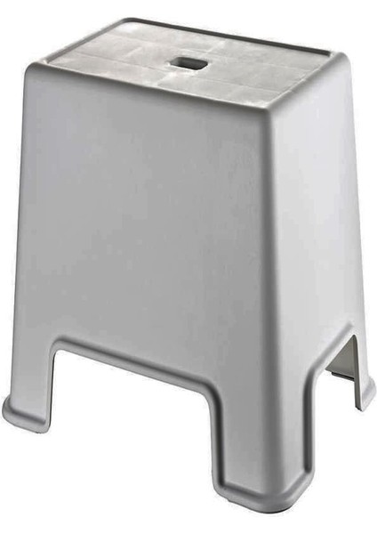 Banyo Taburesi Büyük Boy Çok amaçlı Tabure Gri CLK-481