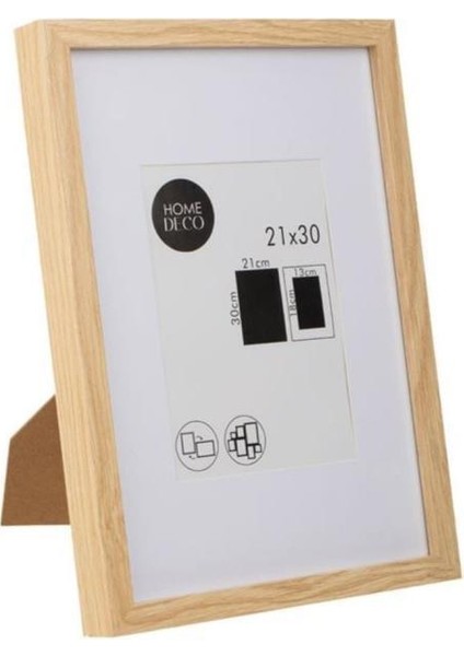 Ahşap Bej Çerçeve 21X30CM