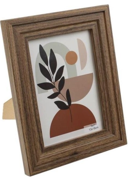 Ahşap Kahve Çerçeve 13X18CM