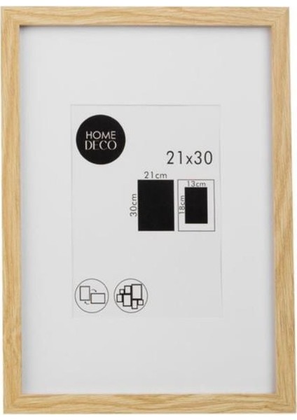 Ahşap Bej Çerçeve 21X30CM fiyatları