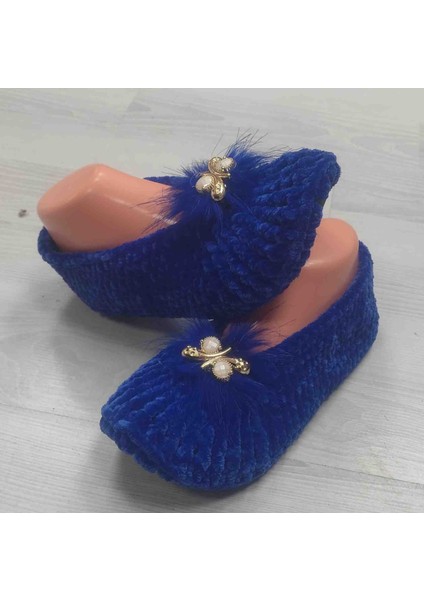 El Örgüsü Kadife Ipten Ev Babet