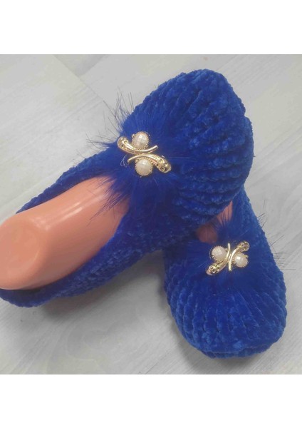 El Örgüsü Kadife Ipten Ev Babet fiyatları