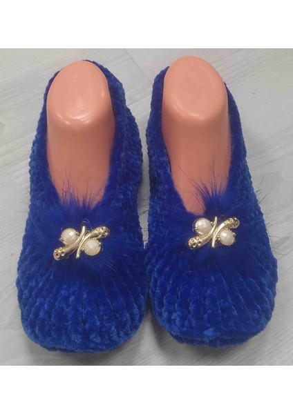 El Örgüsü Kadife Ipten Ev Babet fırsatları