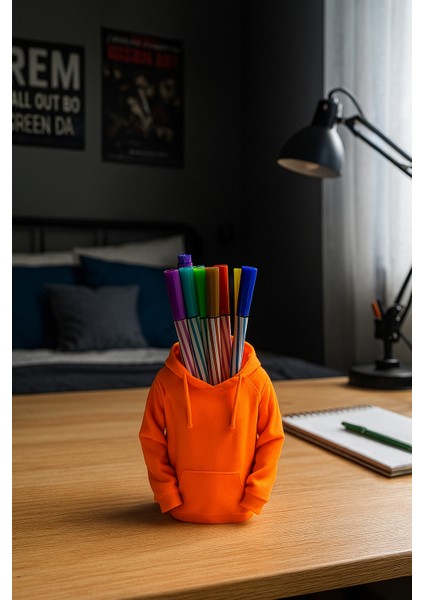 Hoodie Pencil Case Sweatshirt Dekor Genç Odası Obje ve Aksesuar