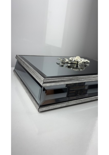 Aynalı Kutu Gondol Şekerlik Sunumluk Söz Nişan Kız Isteme Çikolatalık Dekoratif Obje Biblo Süs Eşya fiyatları