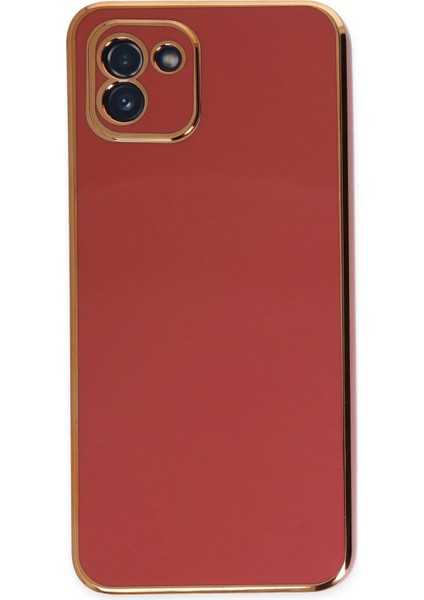 Samsung Galaxy A03 Kılıf Volet Silikon - Kırmızı Arbkd fiyatları