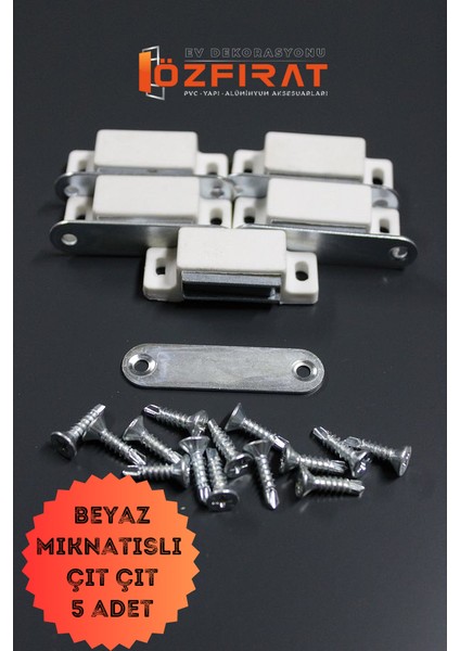 Sineklik Çıt Çıt Kilit Mıknatıslı