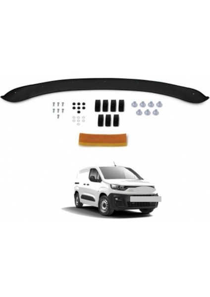 Fiat Doblo 2023- Sonrası Eurocap Kaput Rüzgarlığı 3mm