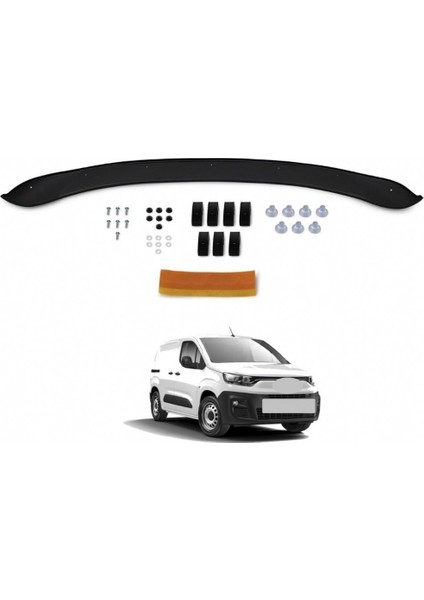 Fiat Doblo 2023- Sonrası Eurocap Kaput Rüzgarlığı 3mm modelleri