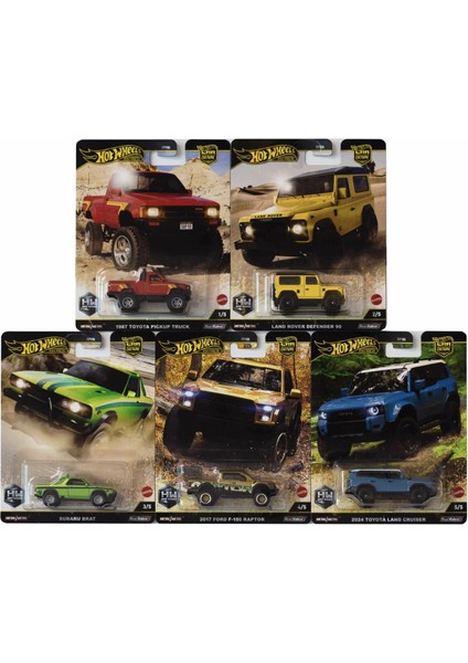 Hw Off Road 5’li Premium Set