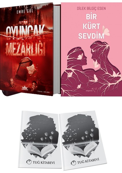 Bir Kürt Sevdim 1 ve Guardian Oyuncak Mezarlığı Ciltli Emre Gül 2li Set + Hediyeli