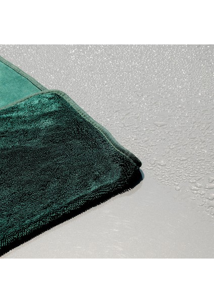 Jade Twisted Pile Mikrofiber Oto Kurulama Havlusu 60×90CM 600GSM – Koyu Yeşil modelleri