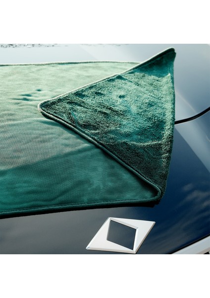 Jade Twisted Pile Mikrofiber Oto Kurulama Havlusu 60×90CM 600GSM – Koyu Yeşil fırsatları