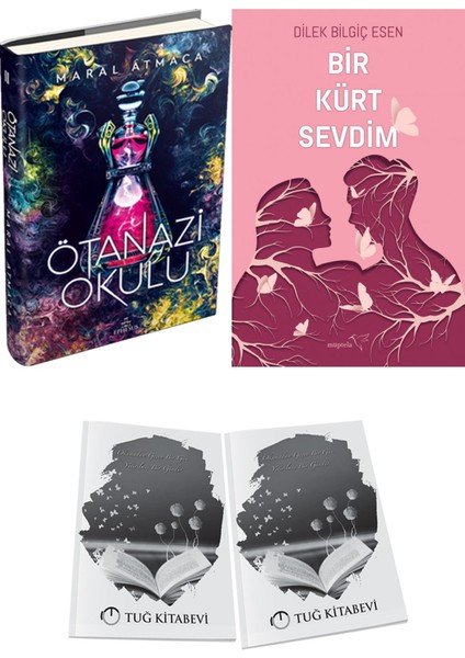 Bir Kürt Sevdim 1 ve Ephesus Ötanazi Okulu 2 Ciltli Maral Atmaca 2li Set + Hediyeli