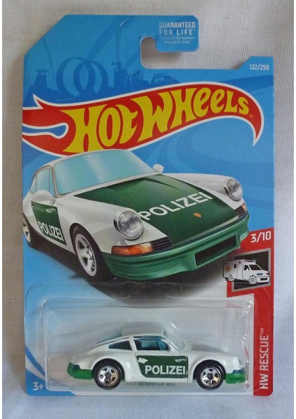 1971 Porsche 911 Polizei - Hw Rescue - Uzun Kart