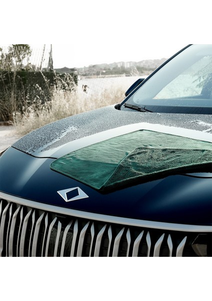 Jade Twisted Pile Mikrofiber Oto Kurulama Havlusu 50×70CM 600GSM – Koyu Yeşil fiyatları