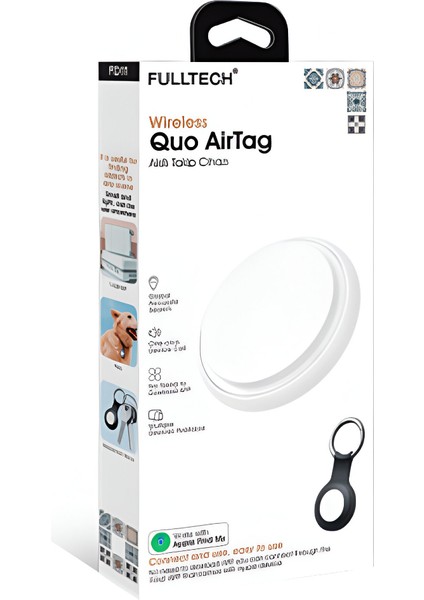 Quo Airtag Akıllı Takip Cihazı Apple Uyumlu modelleri