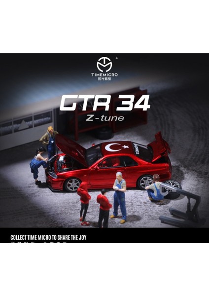 Türkiye Özel Seri - Nissan Gtr R34 - Porsche 911 Gt3 Rs - Ön Siparis
