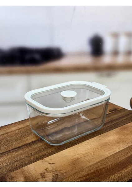 Arow Fruta Cam Vakumlu Saklama Kabı 800 ml