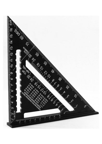 Alüminyum Üçgen Gönye 45 Derece 175 Mm. fiyatları