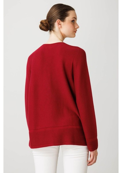 Kadın V Yaka Sahte Cepli Düğmeli Hırka V.çürüğü indirimleri