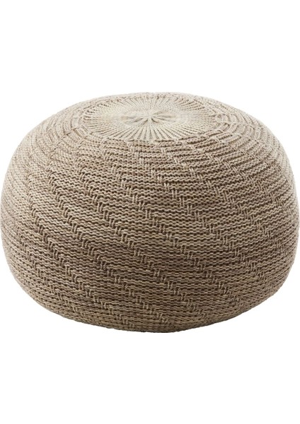 Puf, Bej, 45 cm