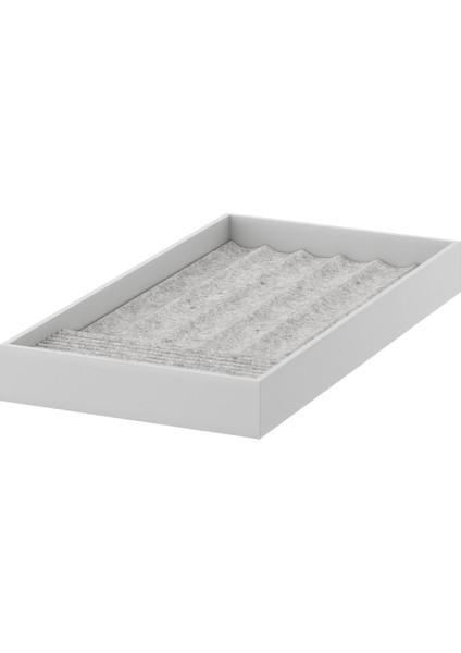 Raf Içi Bölmeli Ünite, Açık Gri, 25X53X5 cm