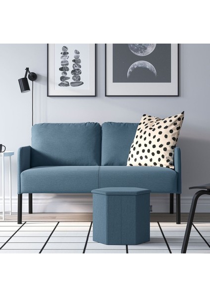 Saklama Gözlü Puf, Knisa Orta Mavi fiyatları