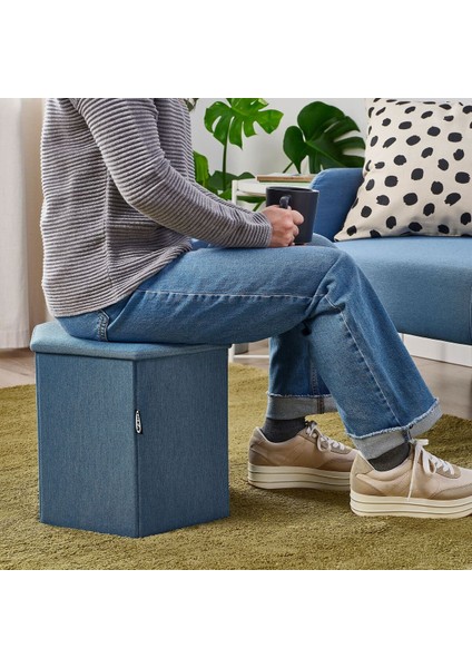 Saklama Gözlü Puf, Knisa Orta Mavi fırsatları