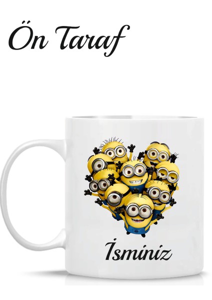 Minions Temalı Kişiye Özel Kupa Bardak