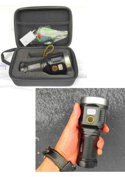 Avcı El Feneri PD-12000 4000 Lümen Profesyonel Şarjlı 40 Watt modelleri