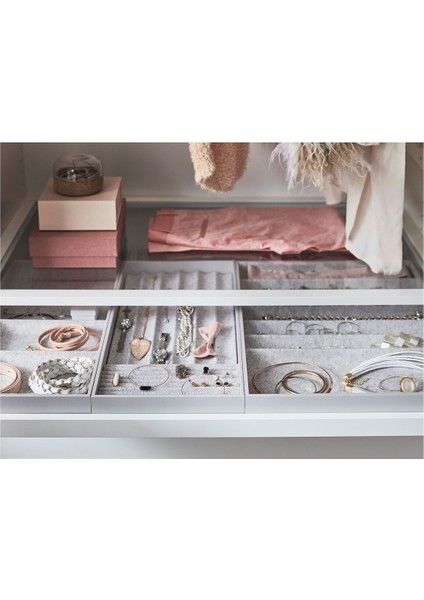 Raf Içi Bölmeli Ünite, Açık Gri, 25X53X5 cm fırsatları