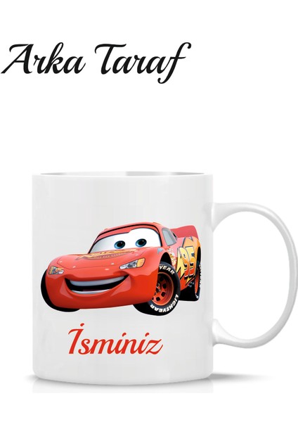 Şimşek Mcqueen Temalı Kişiye Özel Kupa Bardak fiyatları