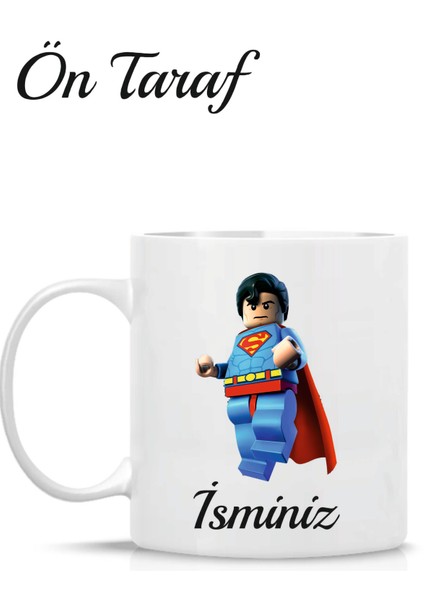 Supermanlego Temalı Kişiye Özel Kupa Bardak