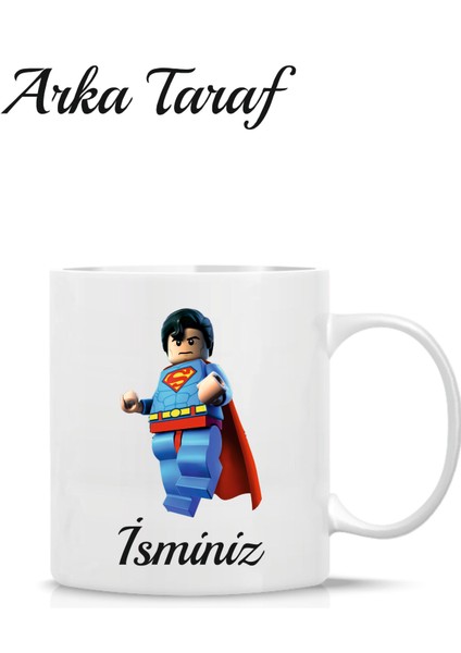 Supermanlego Temalı Kişiye Özel Kupa Bardak fiyatları