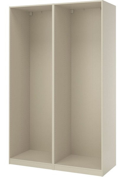Gardırop Iskeleti, Gri-Bej, 150X58X236 cm