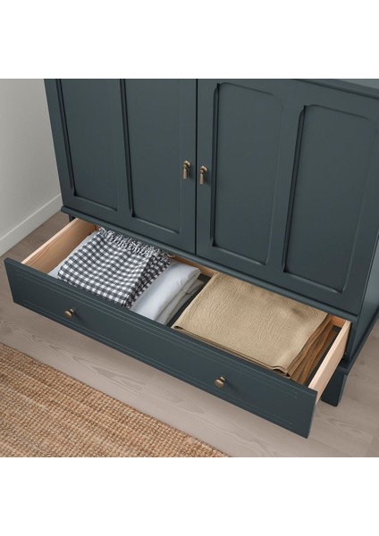 Büfe, Koyu Mavi-Yeşil, 102X101 cm fırsatları