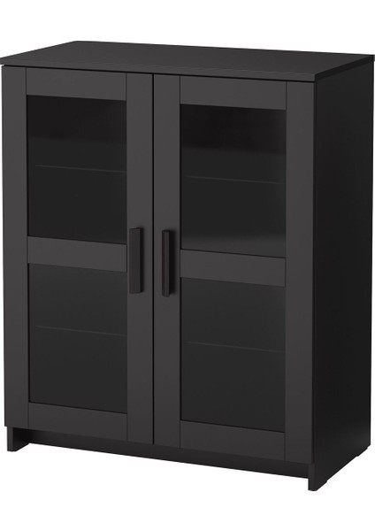 Büfe, Cam-Siyah, 78X95 cm