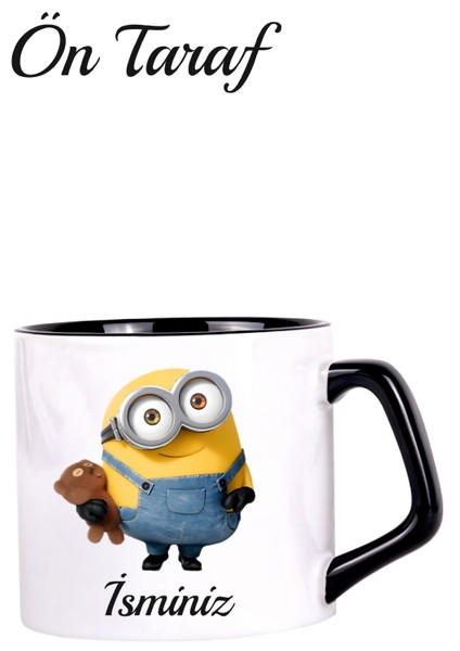 Minion Temalı Kişiye Özel Kupa Bardak-Afilli