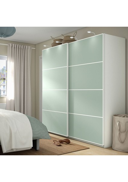 Sürgü Kapak, Açık Mavi-Açık Yeşil, 100X201 cm fiyatları